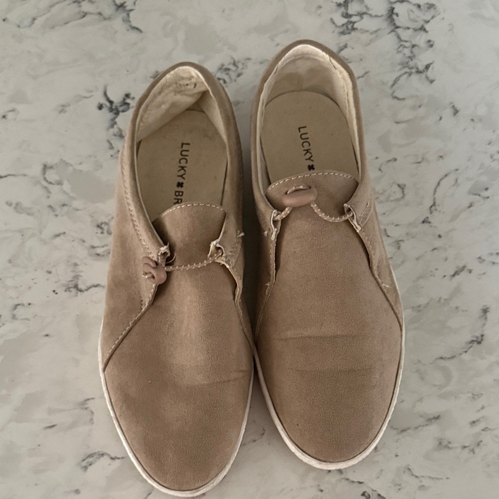 Lucky Brand Beige Casual Shoes